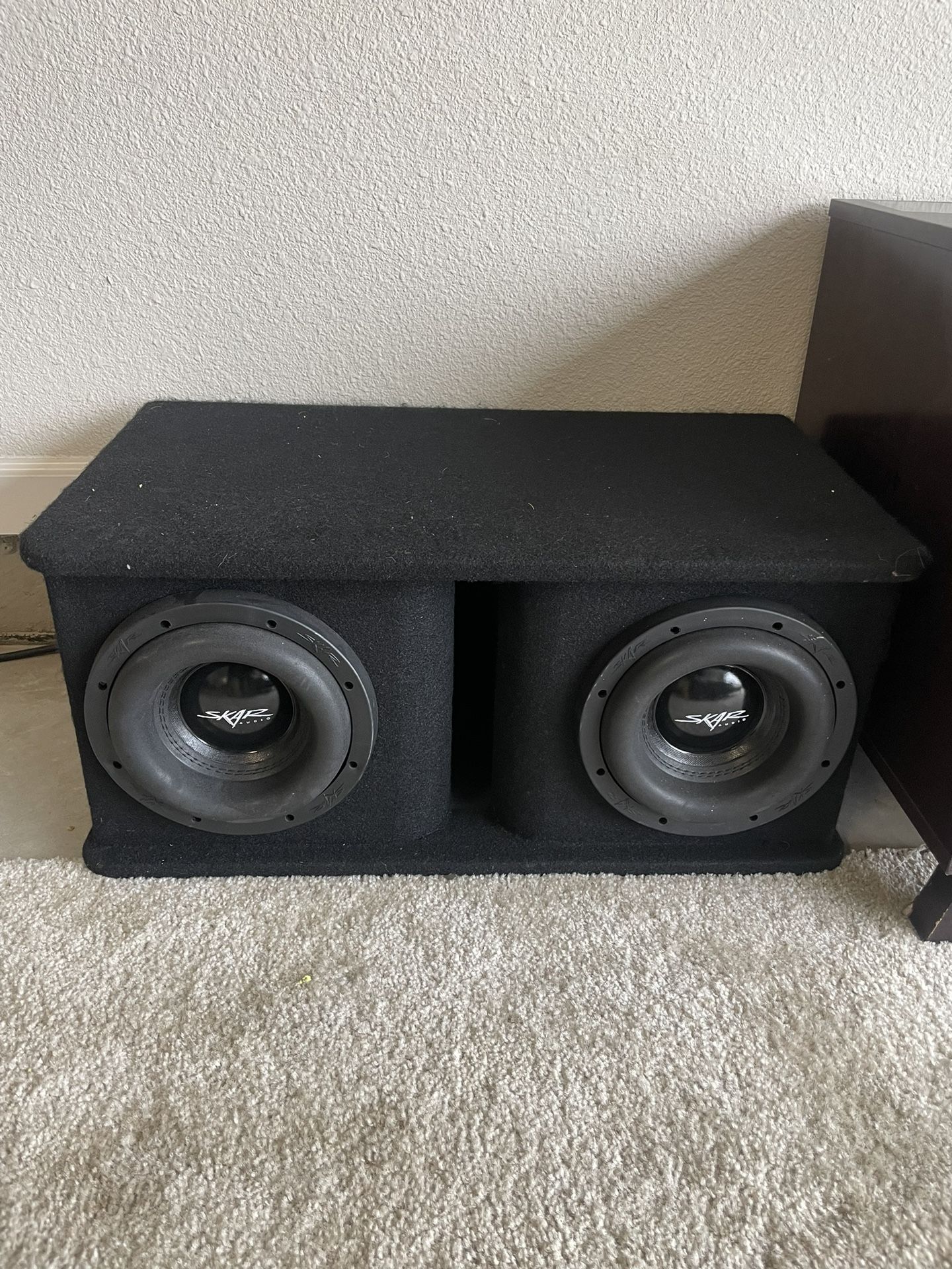 two 10” Subs 