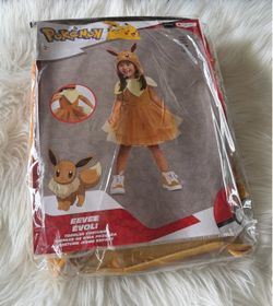 New! Pokemon Eevee Toddler Costume *2T
