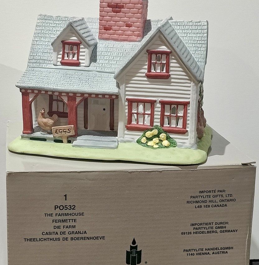 The Farmhouse Hand-Painted Collectible