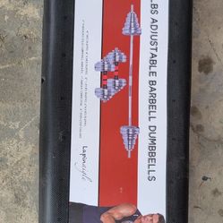 Adjustable Barbell Dumbbells 