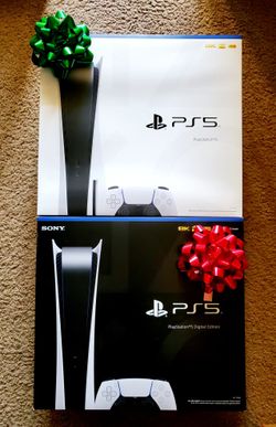 Sony PS5 Disk OR Digital Game Console