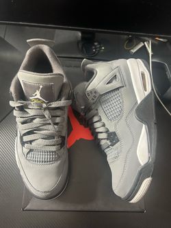 Jordan 4 Cool Grey Size 7y