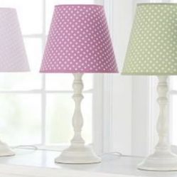Pottery Barn Polka Dot Lamp Shade