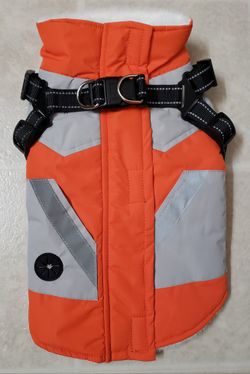 IECOii Dog Coat With Harness (Size: Small)