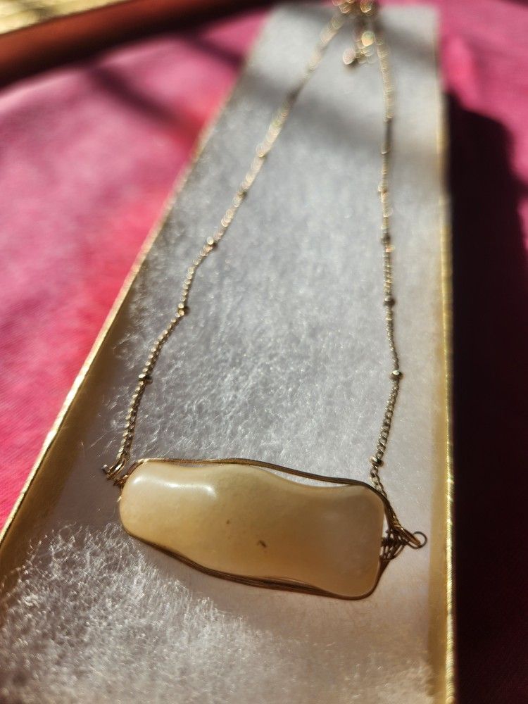 Citrine Nugget Necklace