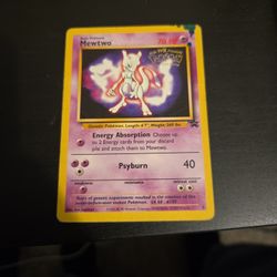 Mewtwo Movie Promo Card