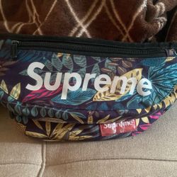 Supreme Tropical Floral Waist Bag