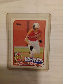1989  Topps ROOKIE Robin Ventura ERROR CARD #764