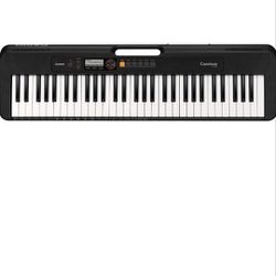 
Casio CT-S200 61-Key Digital Piano Style Portable Keyboard with 48 Note Polyphony and 400 Tones, Black (Ope