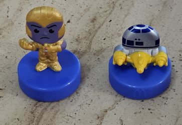 McDonald's Disneyland 70th Toys- Singles - R2-D2 and Thanos