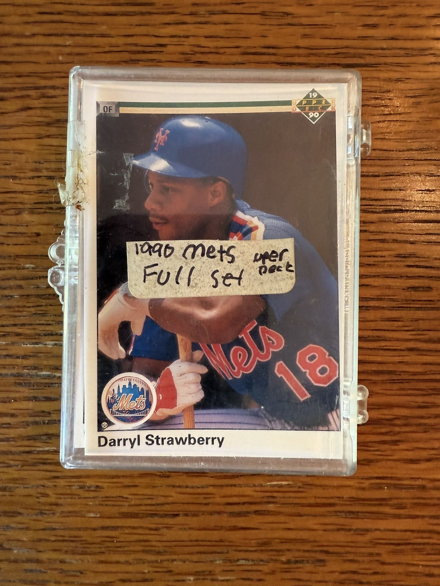 1990 UD Upper Deck New York Mets Complete Baseball Card Team Set