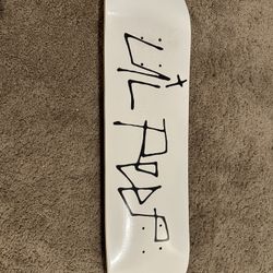 lil peep custom skateboard deck