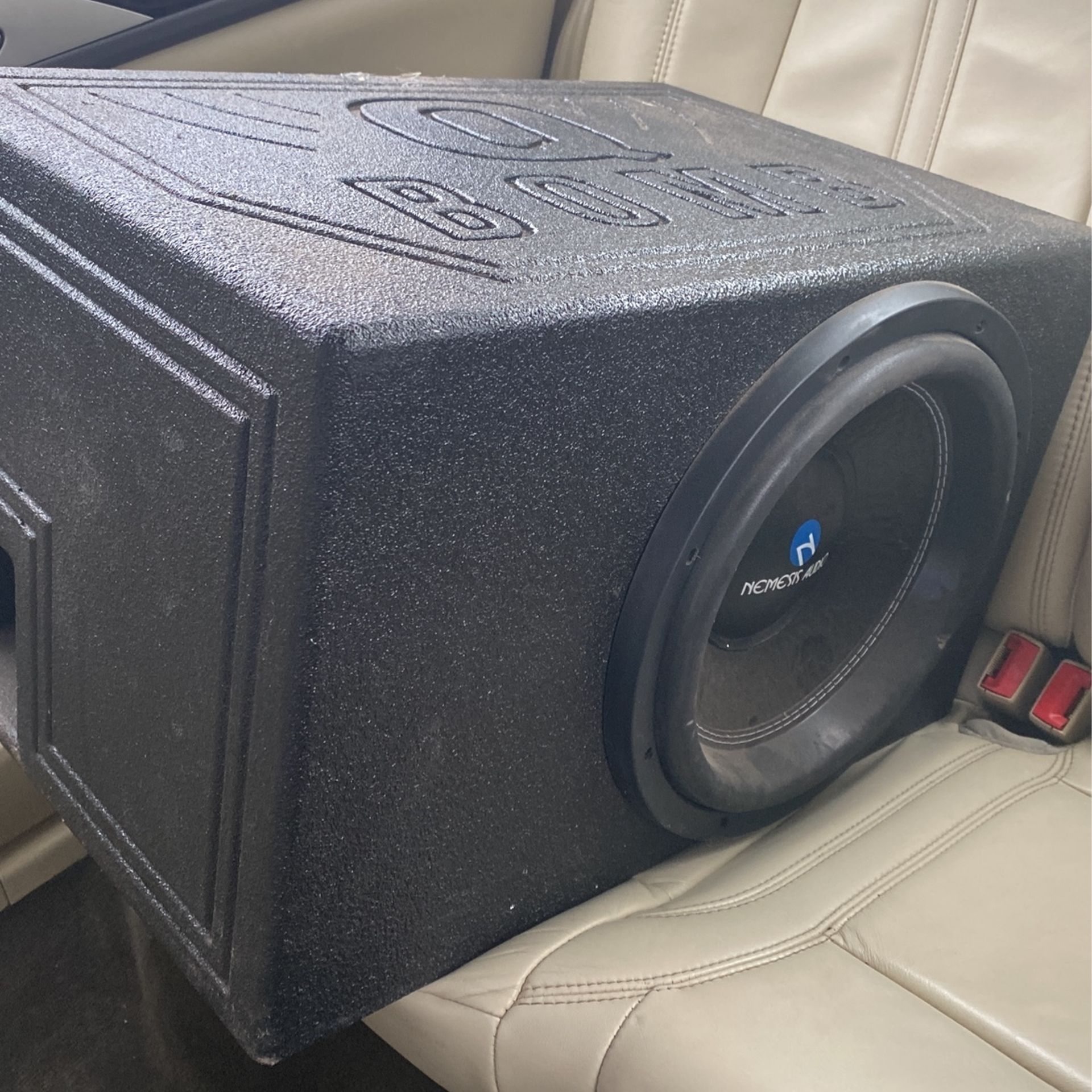 Nemesis Audio 12s With Nemesis Audio 3500 Watt Amp