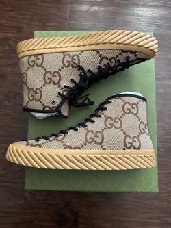 GUCCI SHOES MAXI GG HIGH ‘CARAMEL’ SIZE 8.5 US men