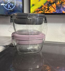 Bentgo Glass Salad Container, 2-Pack