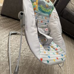Vibrant baby bouncer