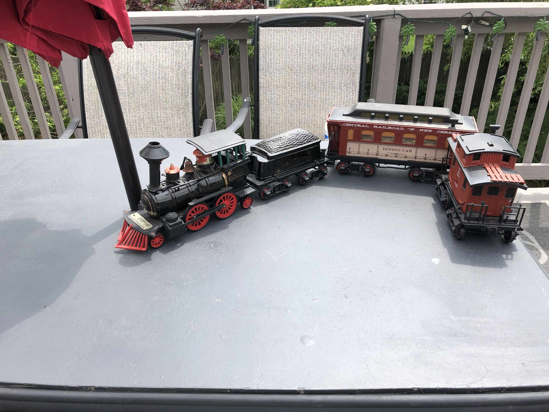 Train Liquor Decanters 1970’s