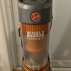 Hoover Wind Tunnel Whole House Cord Rewind Bagless Pet Upright Vacuum