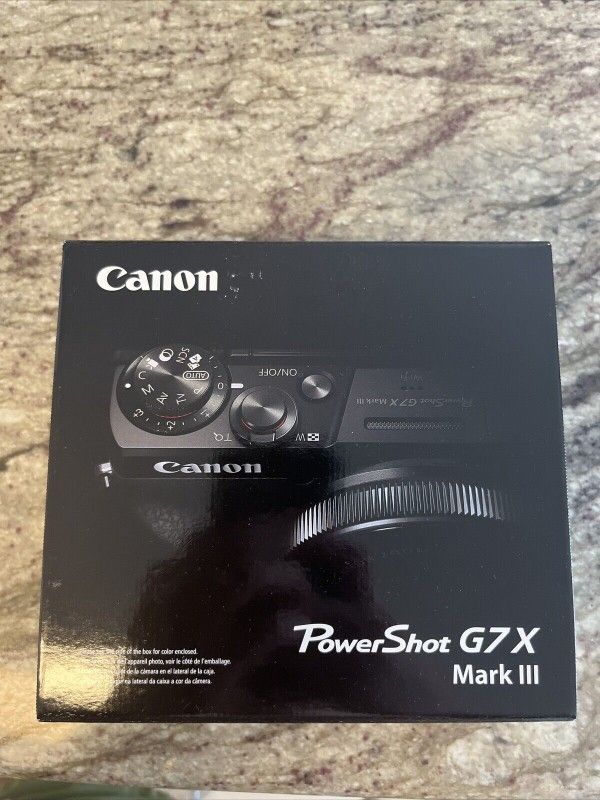 Canon PowerShot G7 X Mark III 