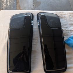 5"x7" Saddlebag Lids Speaker Cutouts Fit For Harley Touring Models