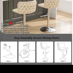 Stool Adjustable Bar Height Kitchen Island Stool