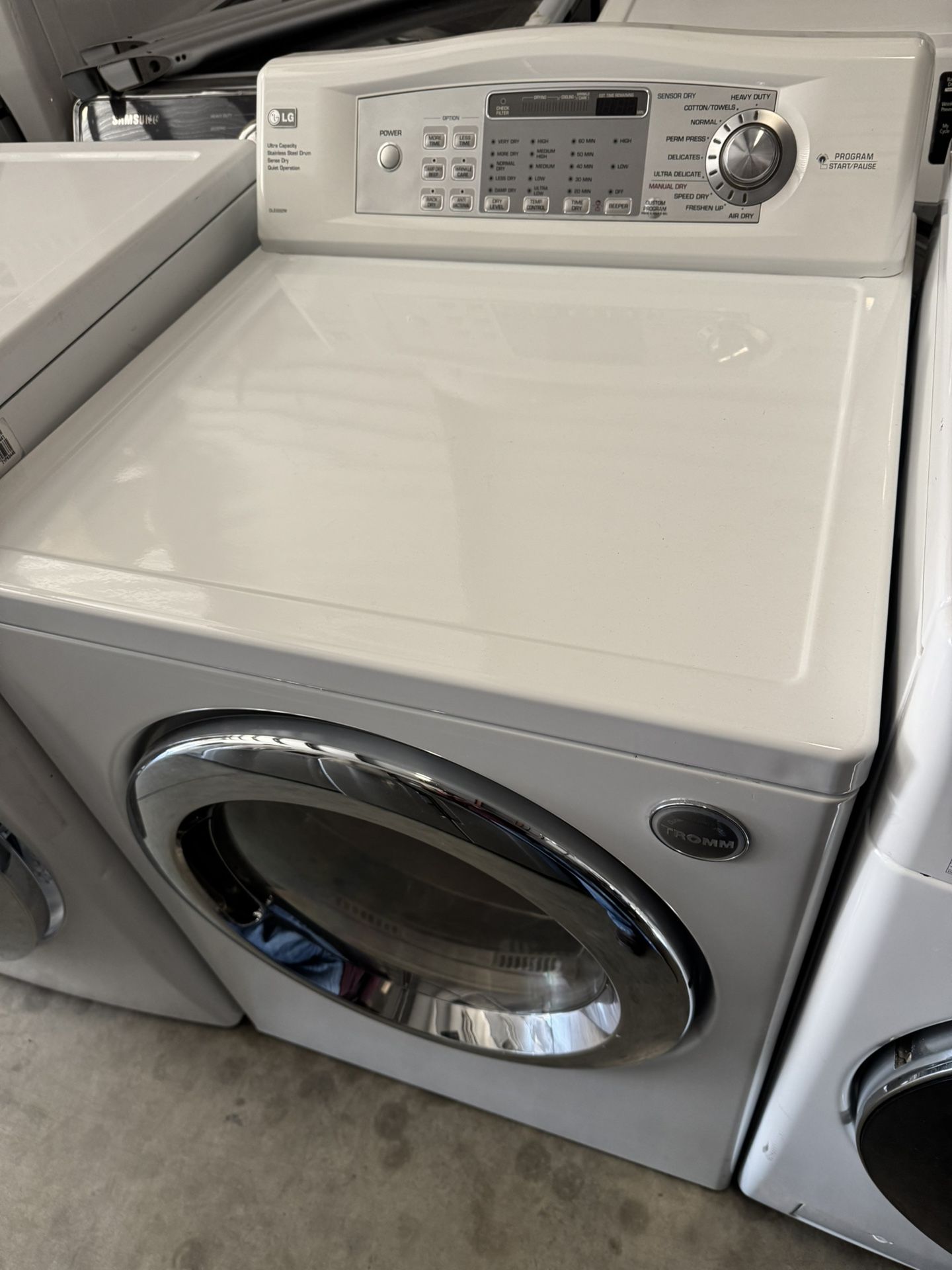 Front Load LG Dryer