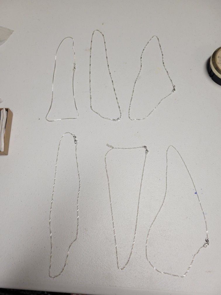 Sterling Silver Necklaces