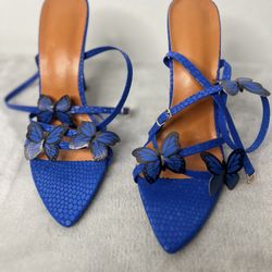 Royal Blue Heels 