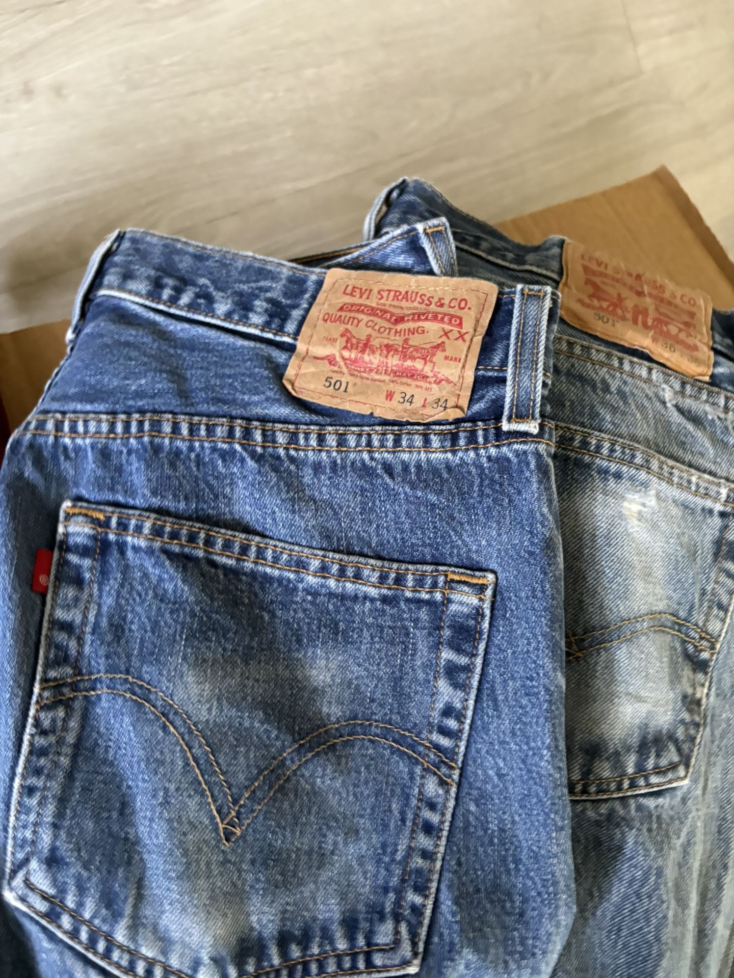 Levi’s 501 Men’s Jeans New No Tags Some Really Good B Grade As Well