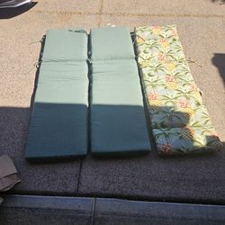 3 Brand NEW Pool Lounger Cushions