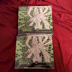 2x pokémon center perfect order PKC elite trainer box etb mega evolution