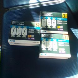 USB And Type C And Regular Electrical Outlet