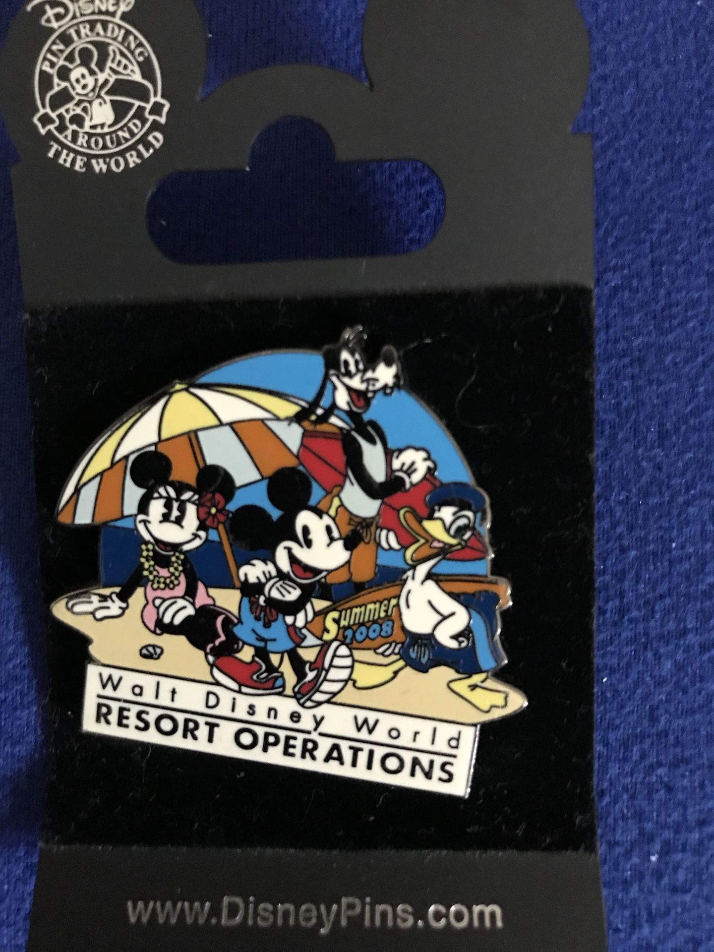 Disney pin Walt Disney World Resort Operations