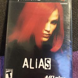 Alias Ps2 New Sealed 