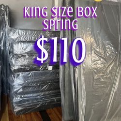 King Size Box Spring 