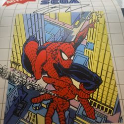 Autographed Spider Man Poster