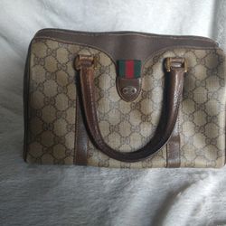 Vintage Gucci Purse Brown