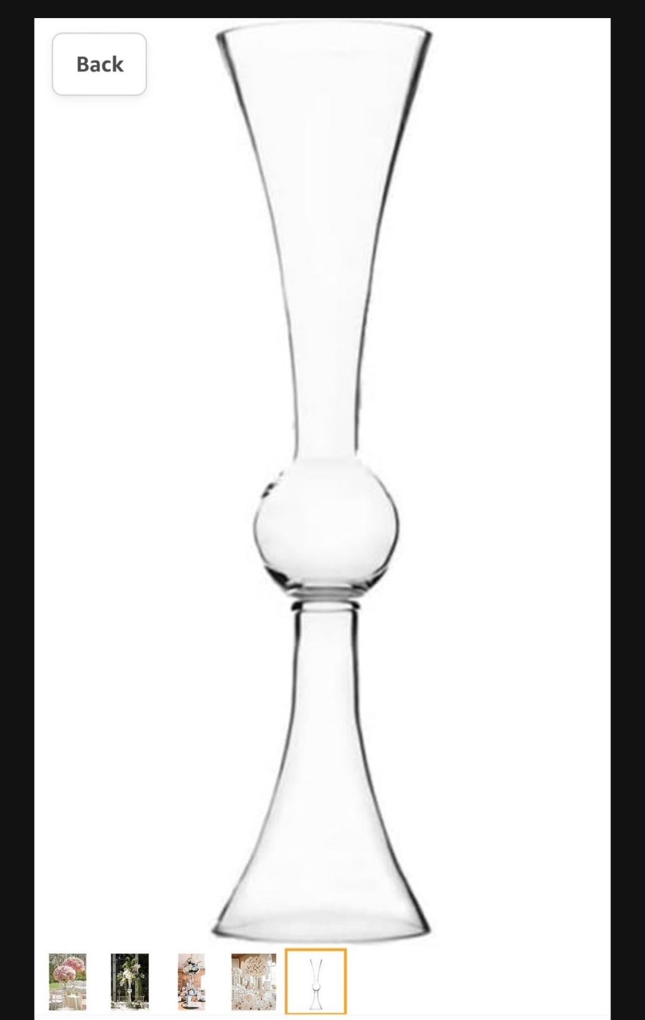 Center Piece (vases De Cristal)