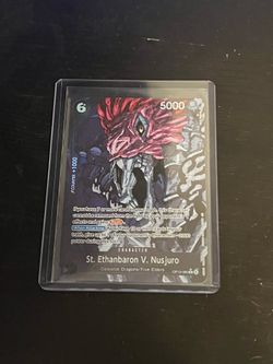 One Piece St. Ethanbaron V. Nusjuro Alternate Art Carrying On His Will OP13 080