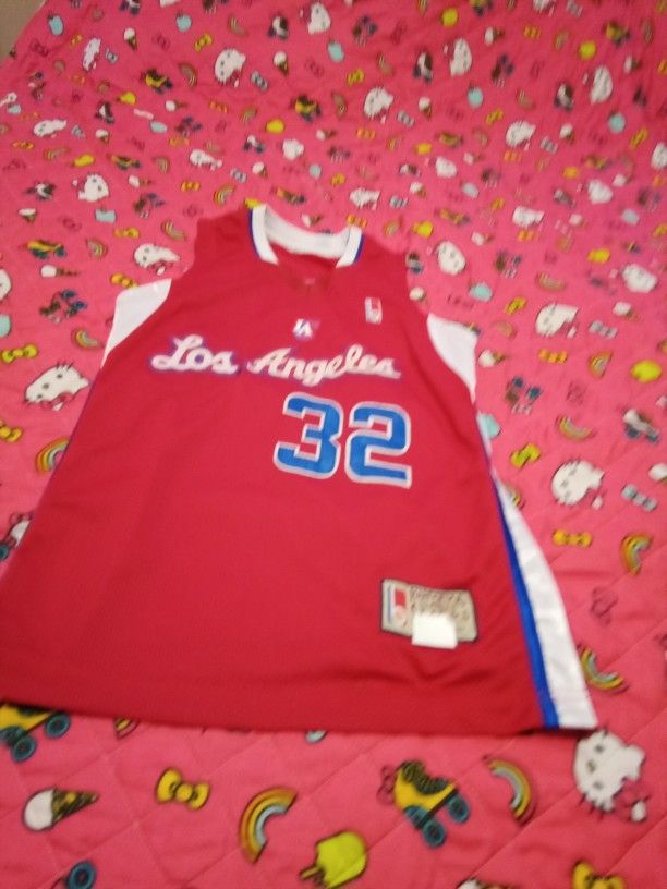 Hardwood Classic Basketball Jersey Clippers Number 32 Griffin Size M Adults 