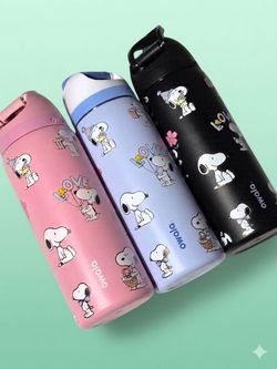 Snoopy peanuts owala water bottle 32oz