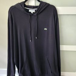 Lacoste Men's Long Sleeve Hooded T-Shirt
