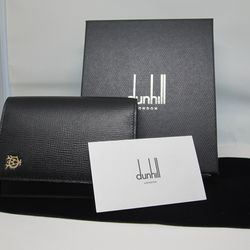 Authentic Alfred Dunhill Leather Wallet – New in Box 