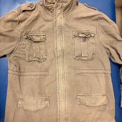 Vintage Aeropostale Military Field Jacket Men's Size XL