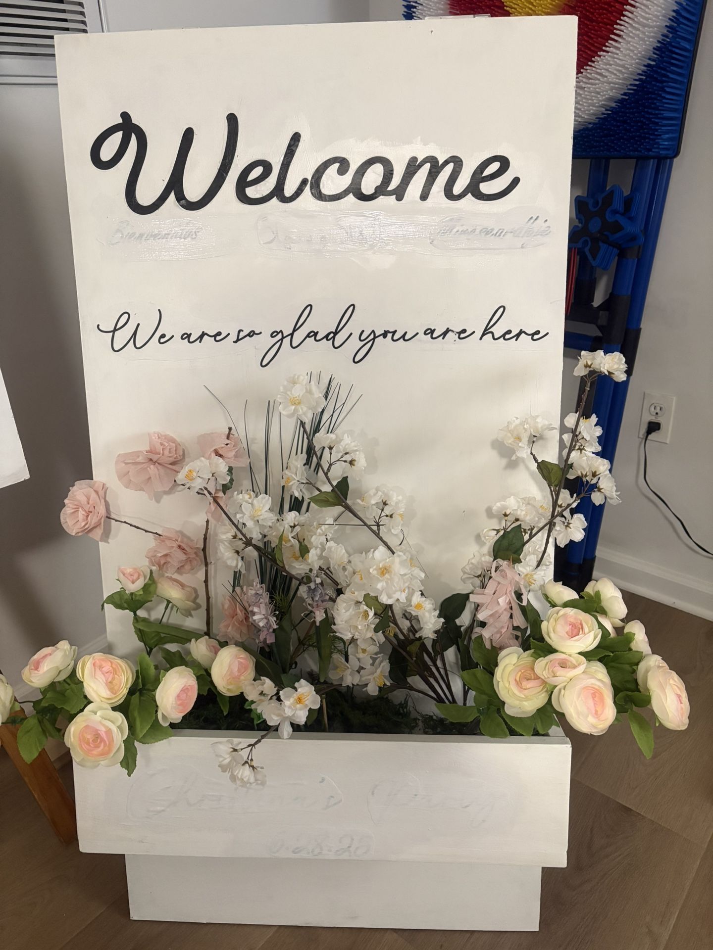 24” X 49” Party Sign Made Of Birch. Pick Up And Cash Only