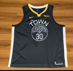 Mens Nike Golden State Warriors "The Town" Stephen Curry's Basketball Jersey