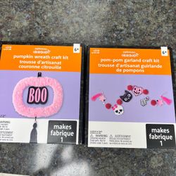 2 New Halloween Craft Kits
