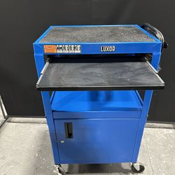 Computer Mobile Workstation Blue