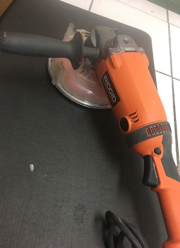 Ridgid polisher