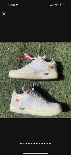 Off White Nike Air Force 1 Low White OG Box and Receipt From Undefeated Full Stars VNDS for Sale in Yorba Linda CA OfferUp